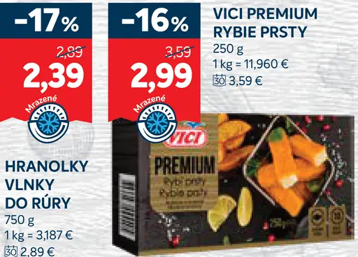 Vici Premium rybie prsty