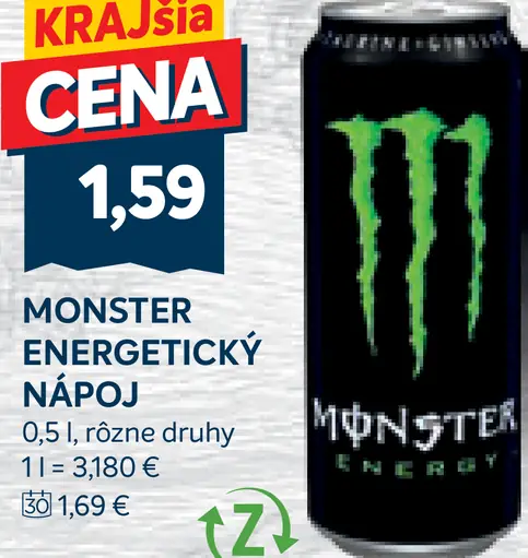 Monster Energetický Nápoj