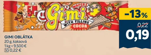 Gimi Oblátka Kakaová