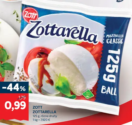 Zott Zottarella mozzarella