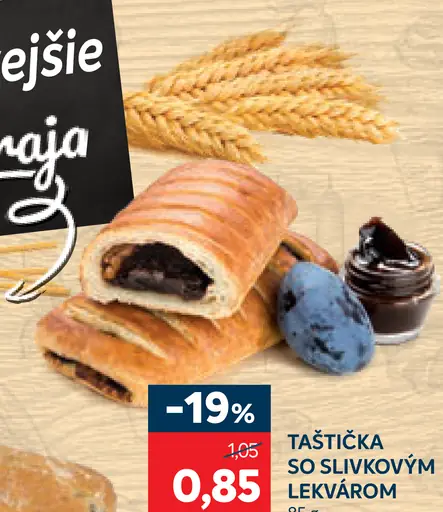 Taštička so slivkovým lekvárom