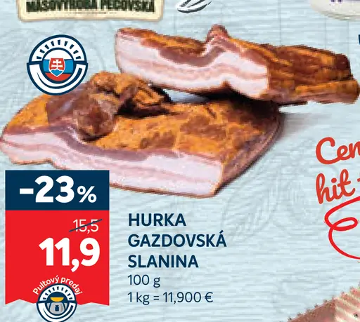 Hurka gazdovská slanina