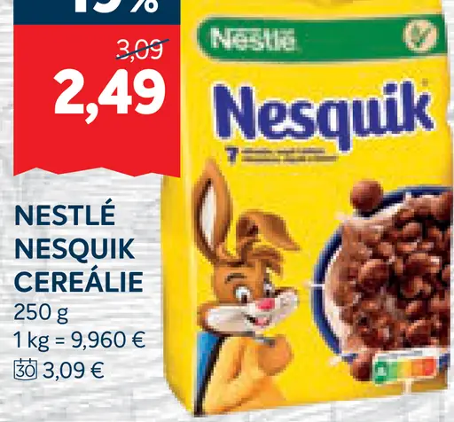 NESTLÉ NESQUIK cereálie