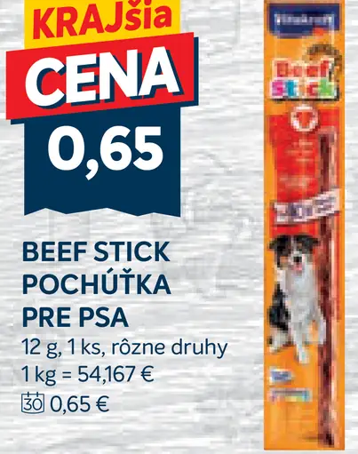Vitakraft Beef stick pochúťka pre psy