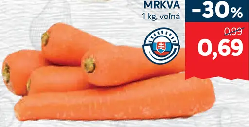 Mrkva voľná