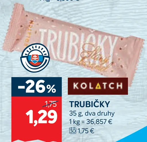 Trubičky kolatch