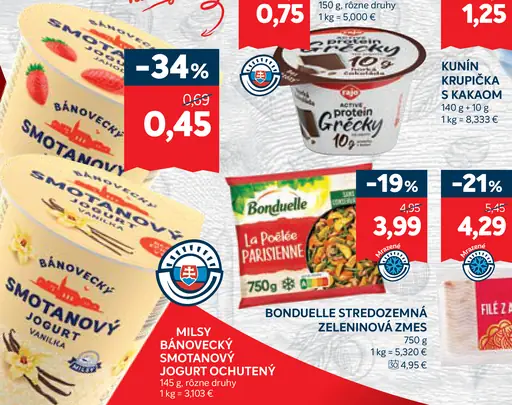 Milsy Bánovecký smotanový jogurt marhuľa