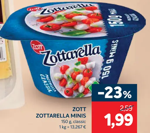 Zott Zottarella Minis classic