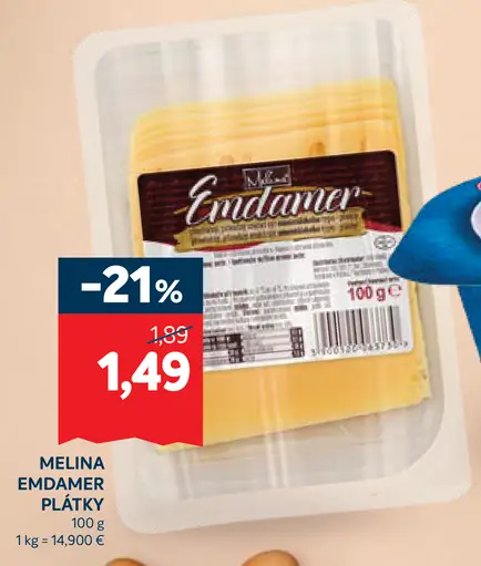 Melina Emdamer plátky