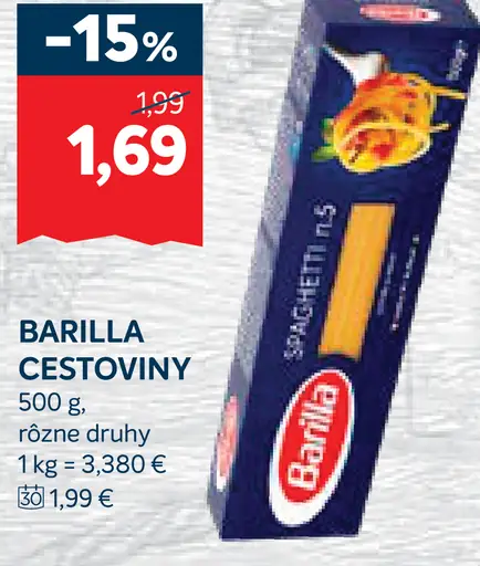Barilla cestoviny