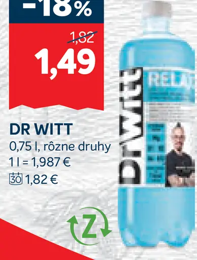 Dr Witt nápoj rôzne druhy
