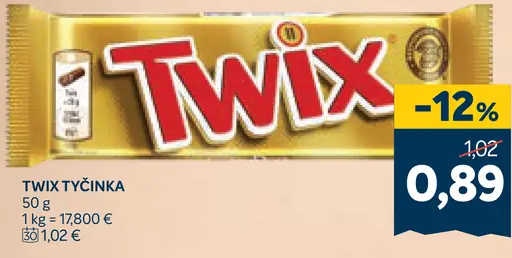 Twix tyčinka