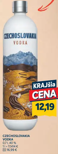 Czechoslovakia Vodka