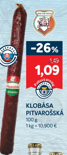 Klobása Pitvarošská