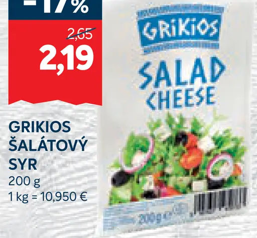 Grikios šalátový syr