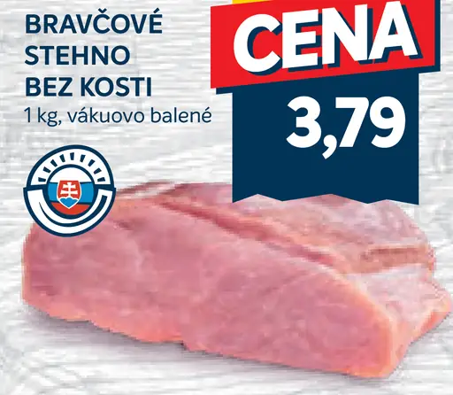Bravčové stehno bez kosti