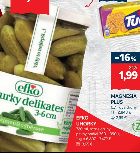 Efko Uhorky delikates 3-6 cm