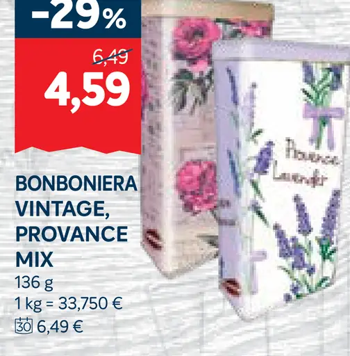 Bonboniera Vintage, Provence Mix