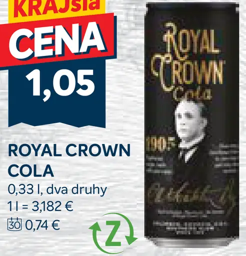 Royal Crown Cola nealkoholický nápoj