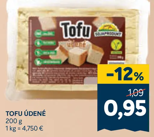 Tofu údené