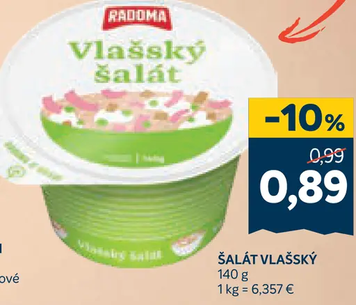 Radoma Vlašský šalát