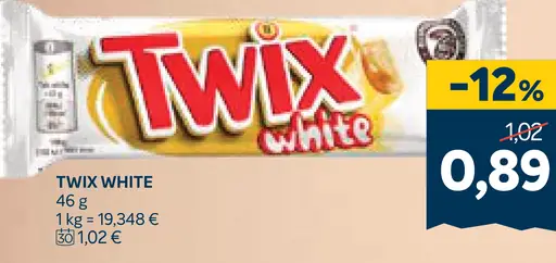 Twix White tyčinka