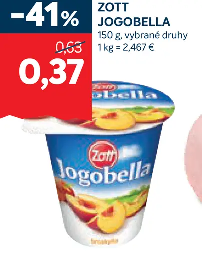 Zott Jogobella Jogurt