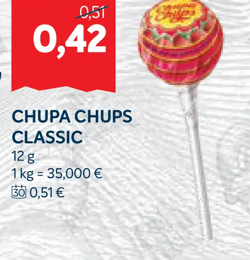 Chupa Chups Classic lízanka