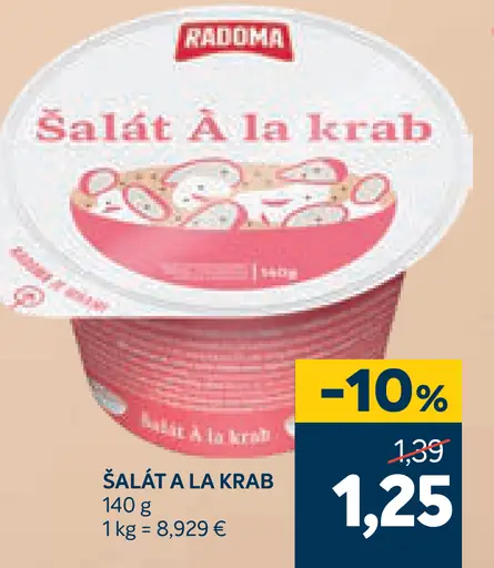 Radoma Šalát à la krab