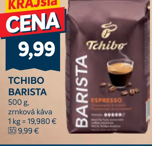 Tchibo Barista zrnková káva
