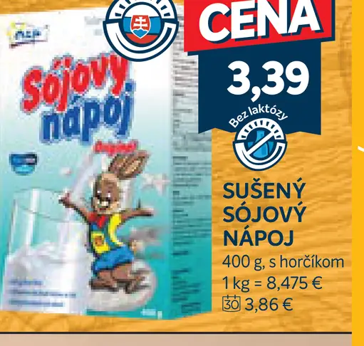 NLP sušený sójový nápoj s horčíkom