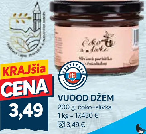 Vuoob džem čoko-slivka