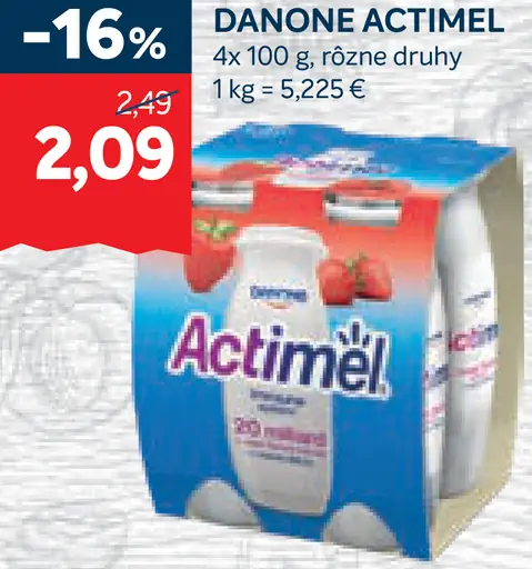 Danone Actimel jogurtový nápoj