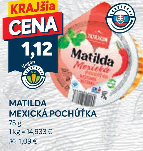 Matilda mexická pochúťka