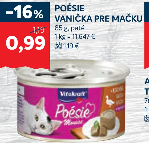 Vitakraft Poésie vanička pre mačku pašté