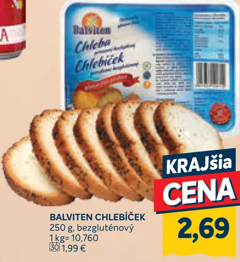 Balviten chlebíček