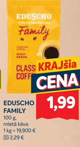 Eduscho Family mletá káva