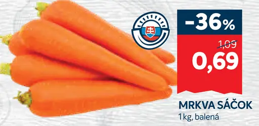 Mrkva sáčok