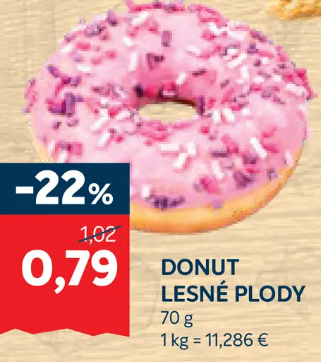 Donut Lesné Plody