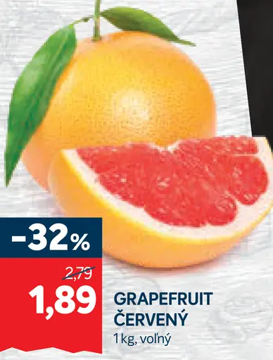 Grapefruit červený