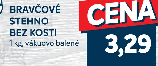 Bravčové stehno bez kosti
