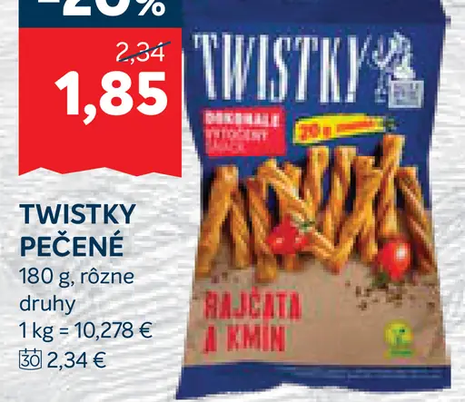 Twistky Pečené