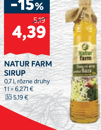 Natur farm sirup