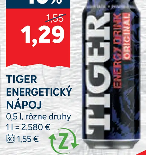 Tiger Energetický nápoj