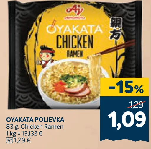 Oyakata polievka Chicken Ramen