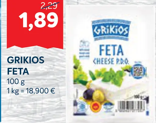 Grikios Feta syr