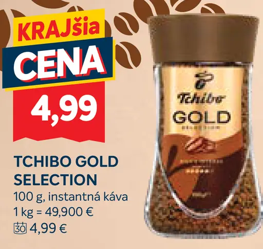Tchibo Gold Selection instantná káva