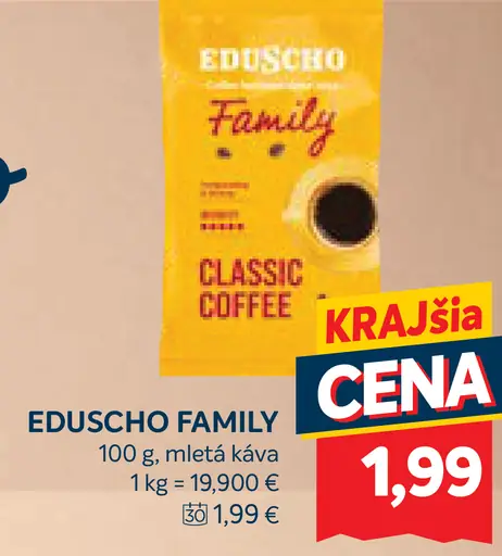 Eduscho Family mletá káva