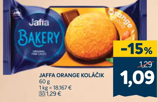 Jaffa Bakery Orange koláčik