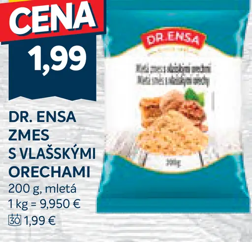 Dr. Ensa Zmes s vlašskými orechami